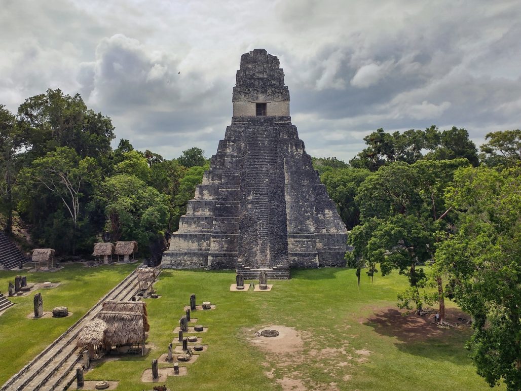 One of the main temples at Tikal