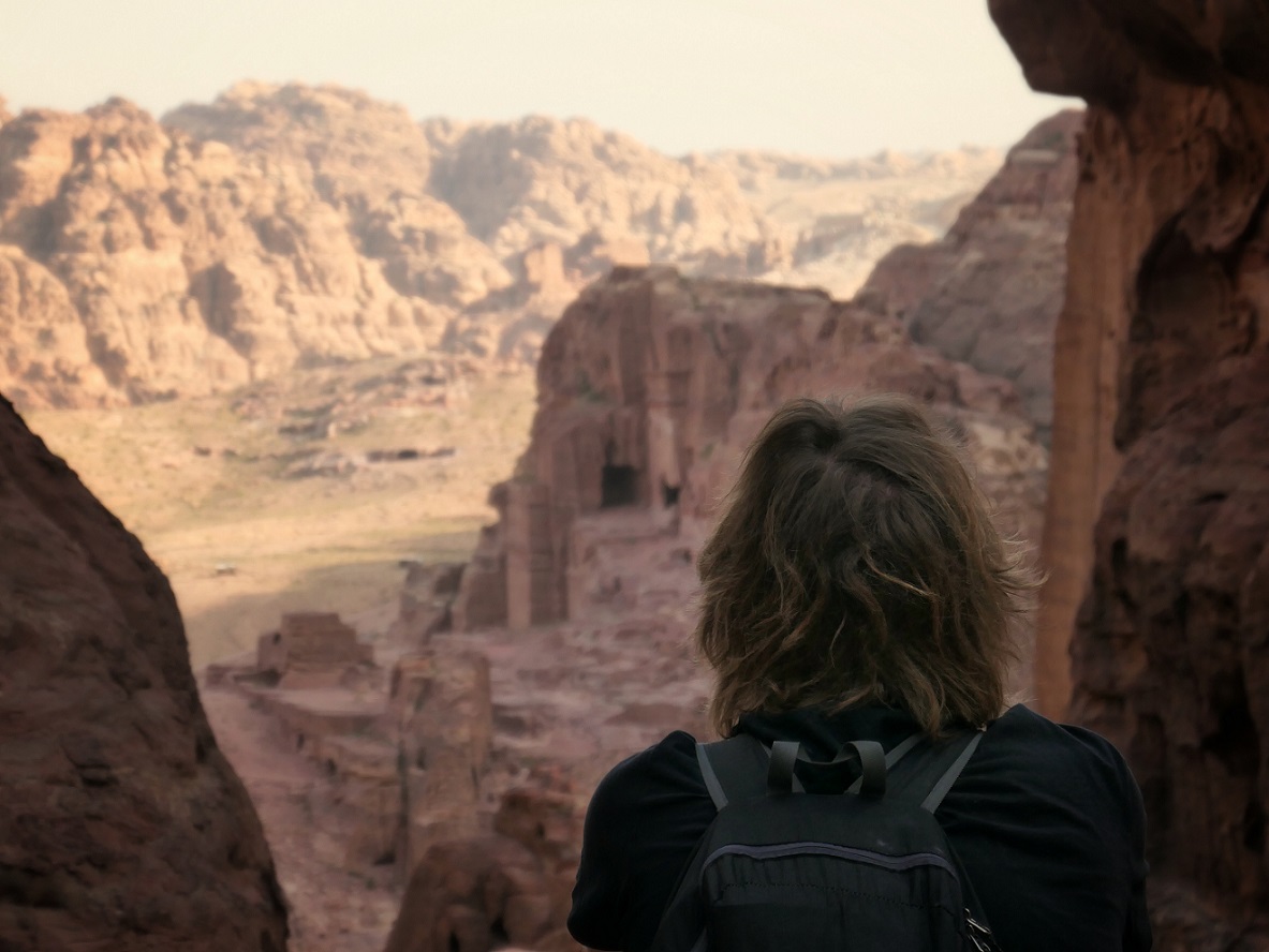 View of Petra from above